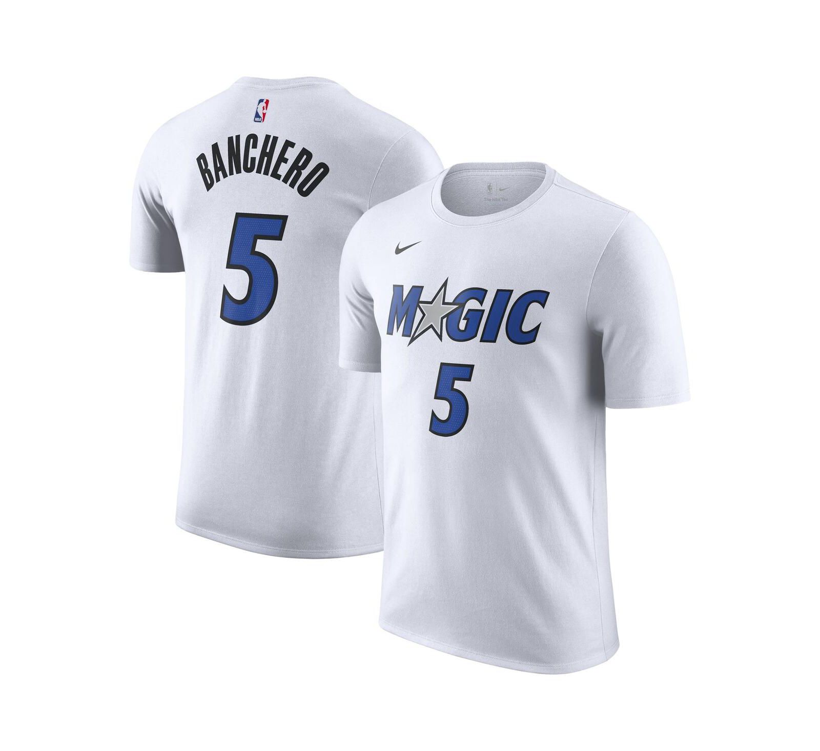 Мужская футболка Nike Paolo Banchero Orlando Magic Association Edition белая