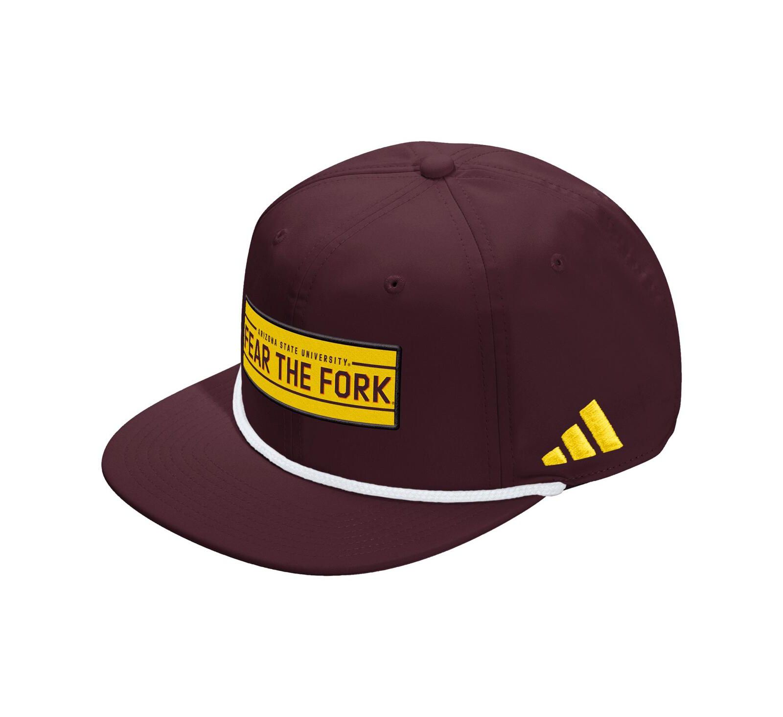 Adidas Men's and Women's Maroon Arizona State Sun Devils Locker Room Rope Adjustable Hat