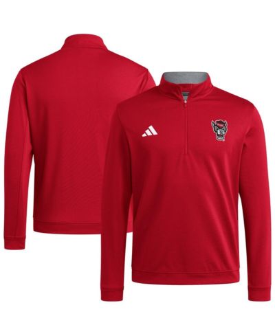 Мужской свитшот Adidas Red NC State Wolfpack