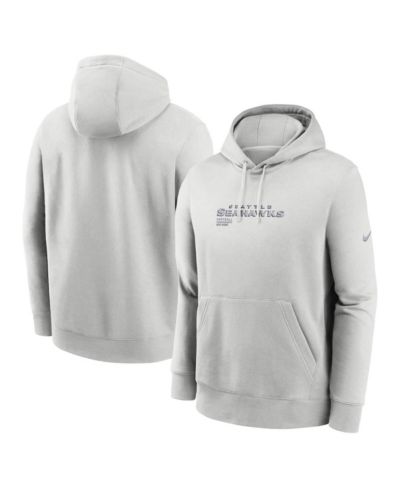 Мужское худи Nike Seattle Seahawks серое из футера