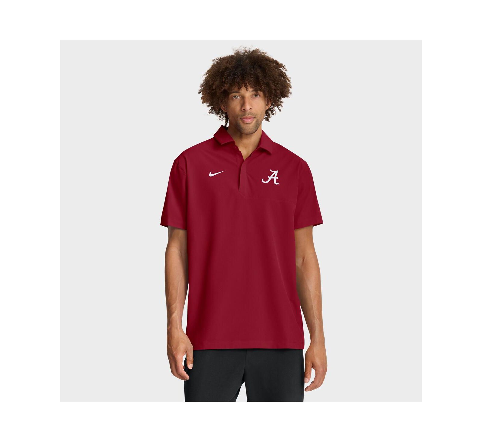 Nike Men's Crimson Alabama Crimson Tide 2025 Coaches Sideline Polo Shirt
