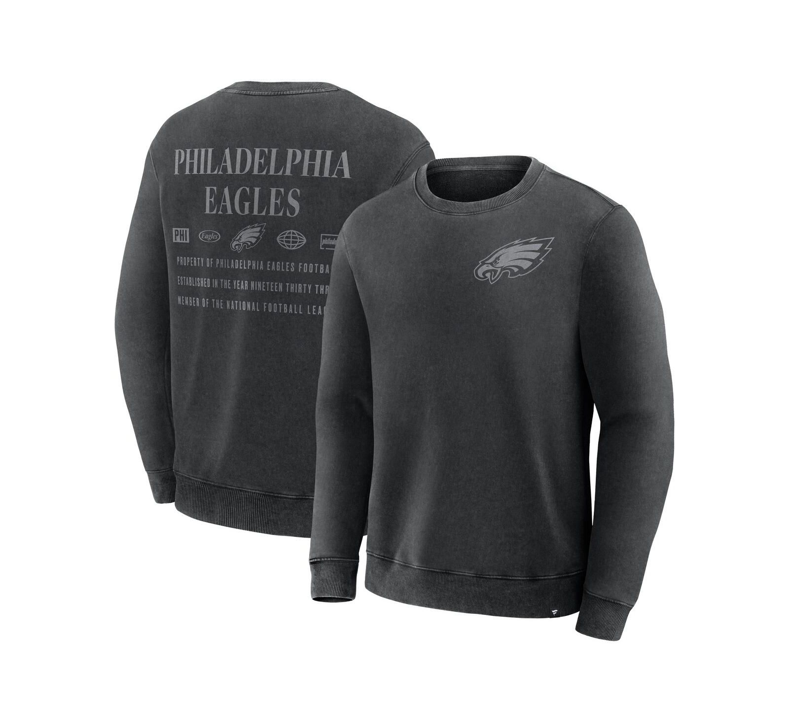 Мужское худи Fanatics Philadelphia Eagles Deep Route Pullover