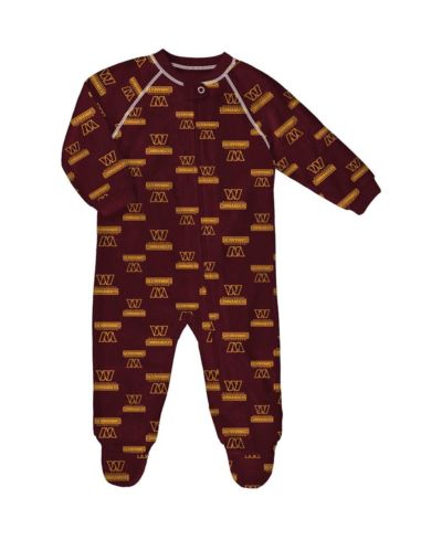 Детский комбинезон Outerstuff Burgundy Washington Commanders с принтом для мальчиков и девочек