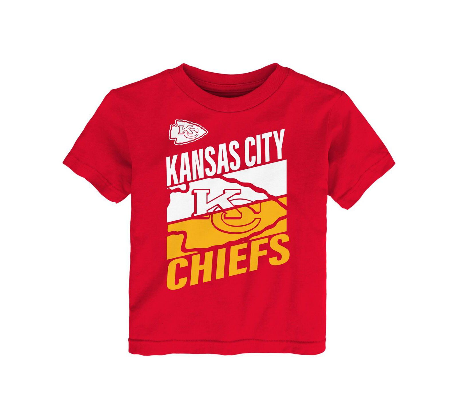 Детская футболка Outerstuff Kansas City Chiefs Red Teamwork