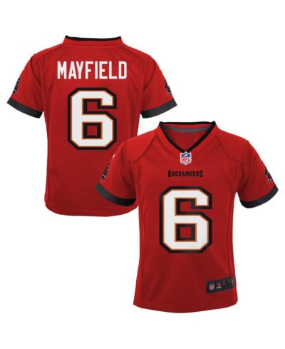 Детская джерси Nike Baker Mayfield Red Tampa Bay Buccaneers Team Player Game