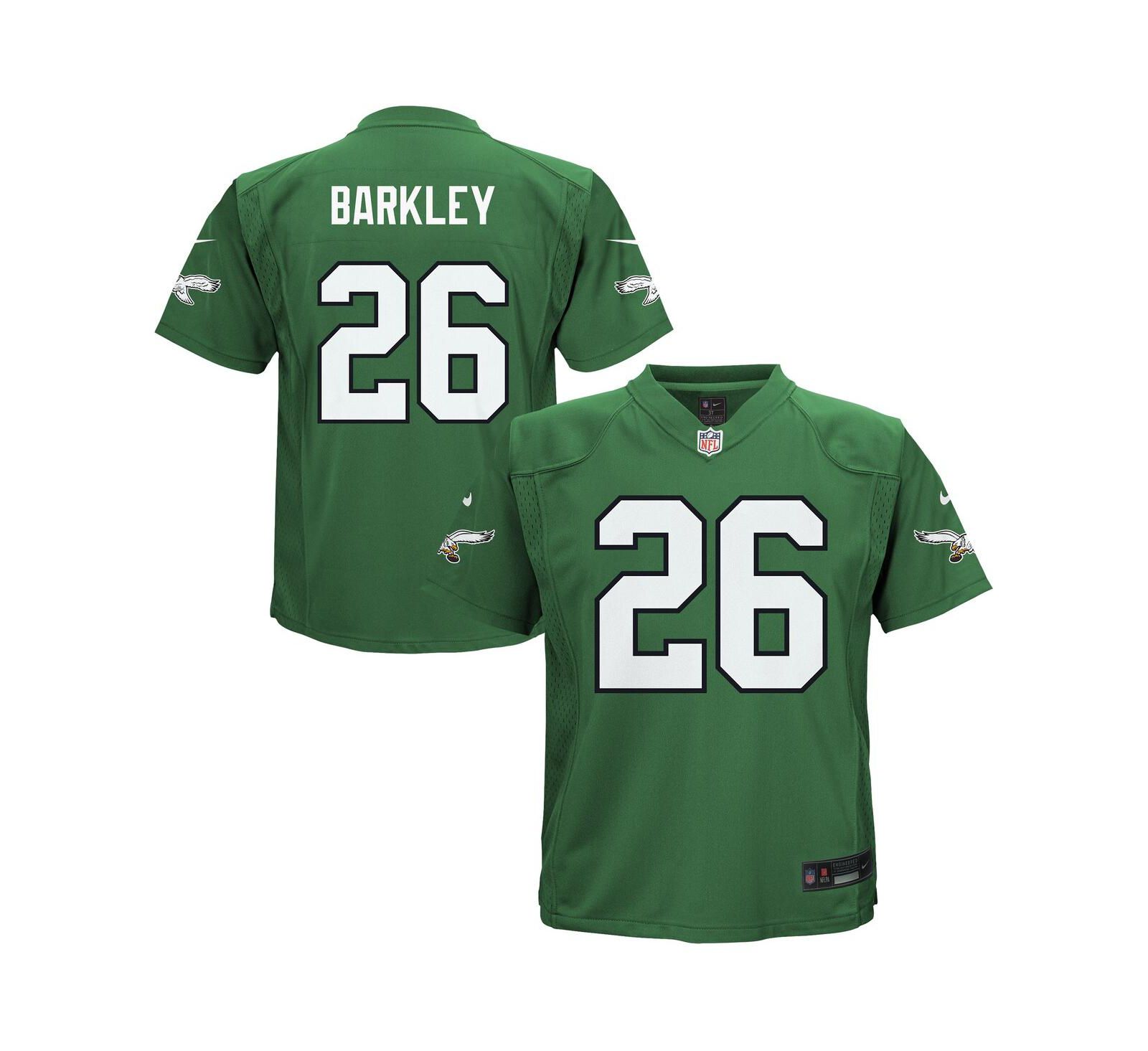 Детская джерси Nike Philadelphia Eagles Kelly Green для малышей