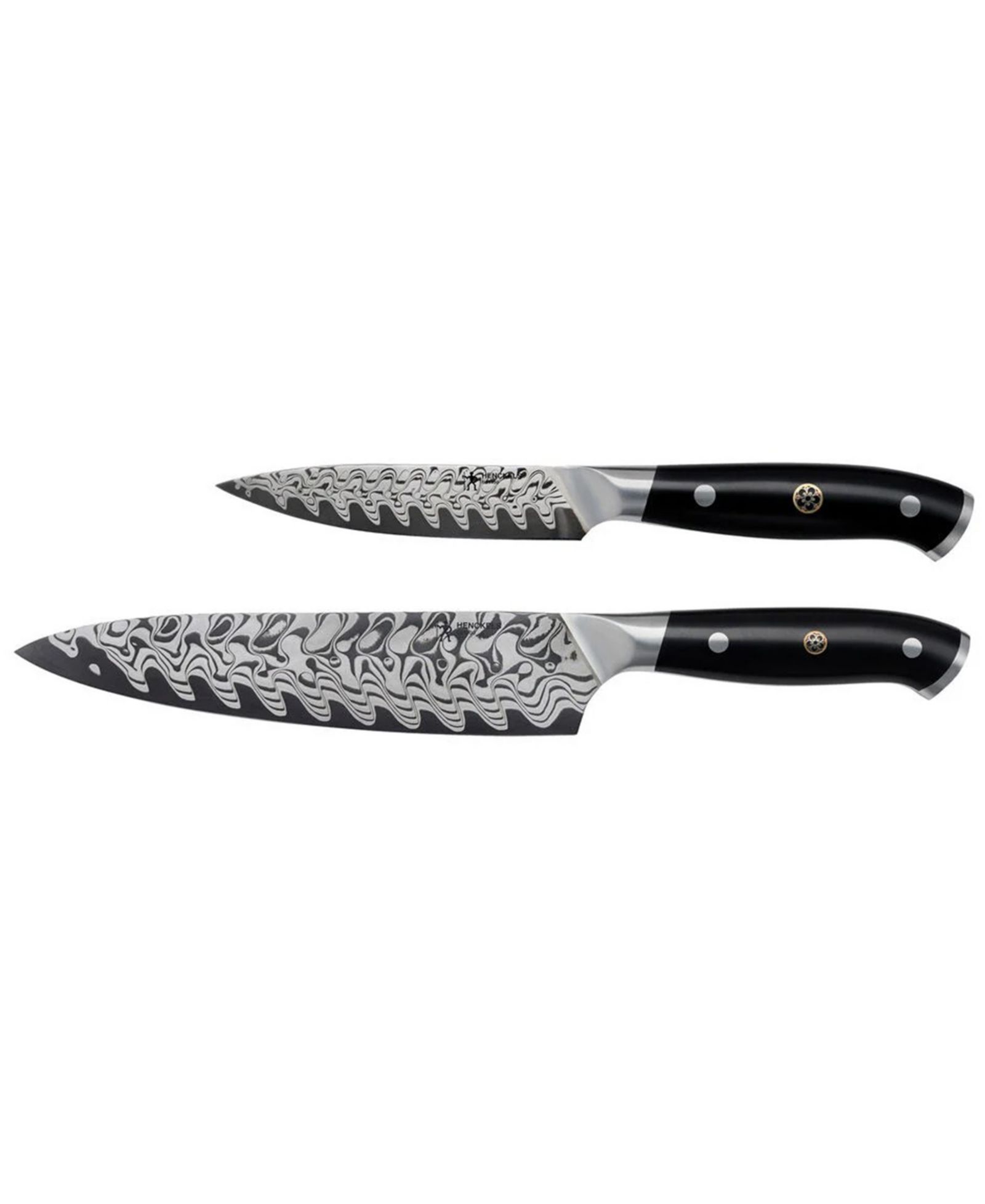 HENCKELS Compass Damascus 2-Pc. Chef's Knife Set