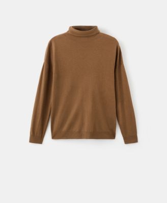 Женский джемпер Mango Cable-Knit Turtleneck