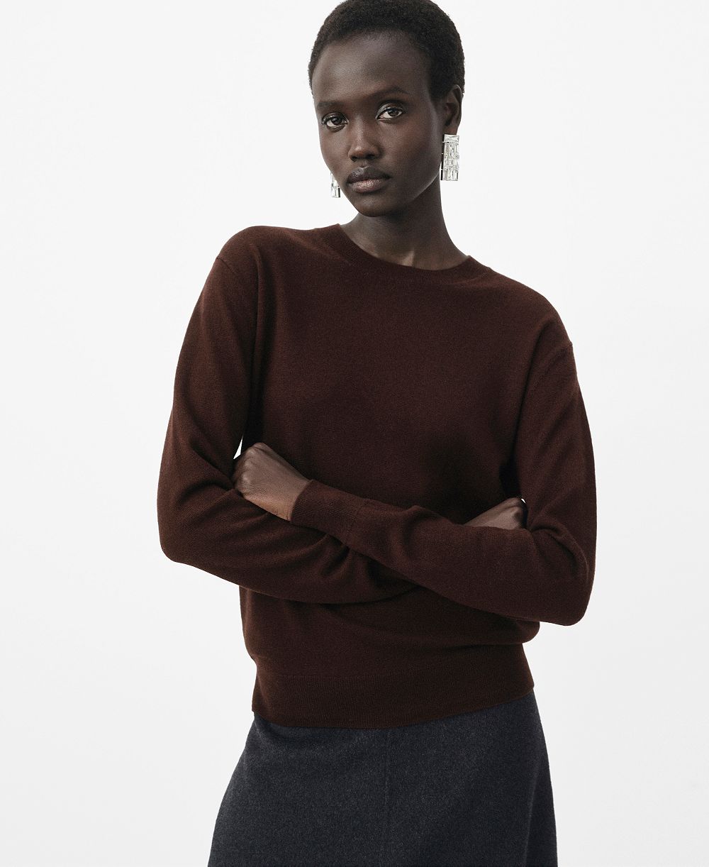 Mango Women's Selection Wool Fine-Knit Sweater