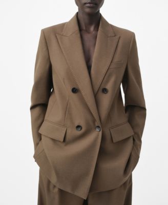 Блейзер Mango Women's Selection Double-Breasted Suit