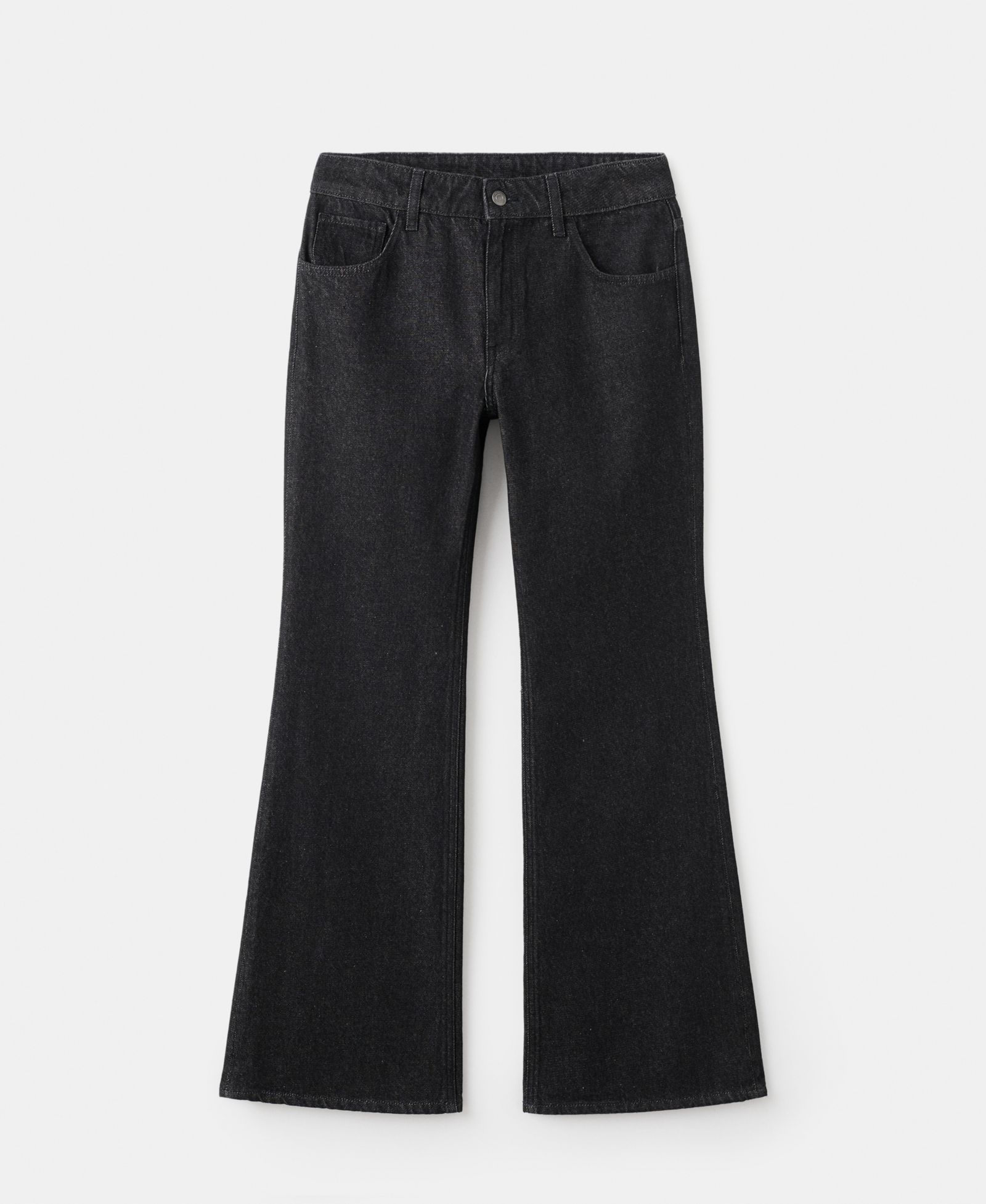 Mango Women's Flared Rinse-Wash Jeans