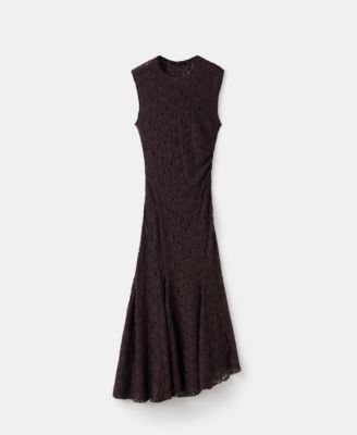 Mango Женский Asymmetric Lace Dress