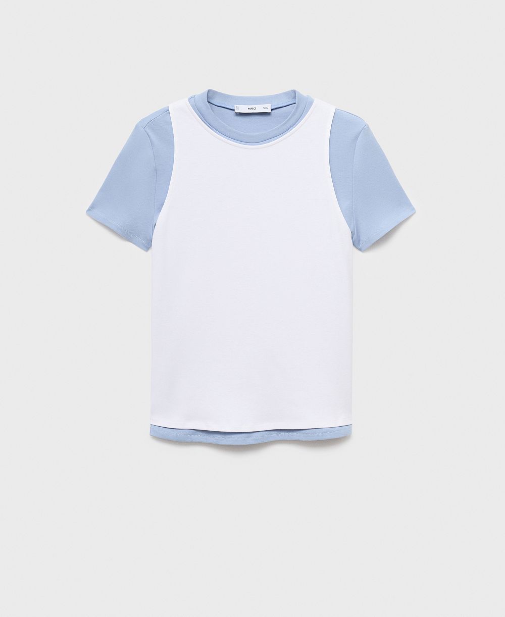 Mango Women's Double Cotton T-Shirt