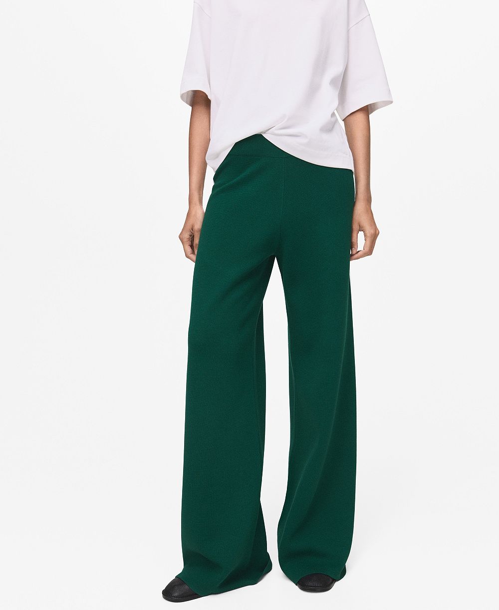 Брюки Mango Women's Fine-Knit Straight-Fit