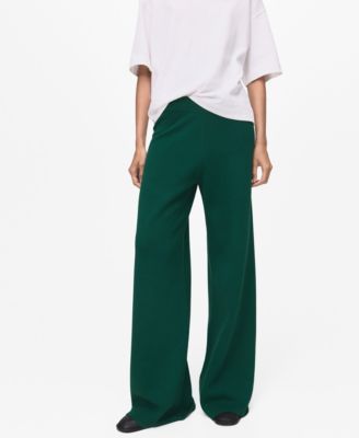 Брюки Mango Women's Fine-Knit Straight-Fit