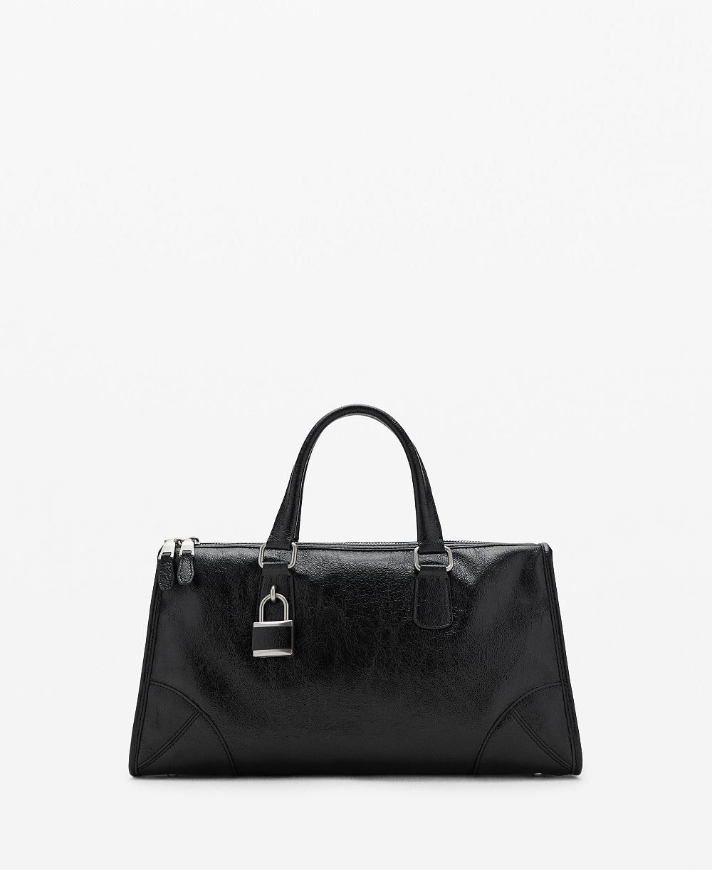 Mango Women's Rectangular Handles Handbag