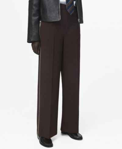 Mango Women's Side Striped Pants