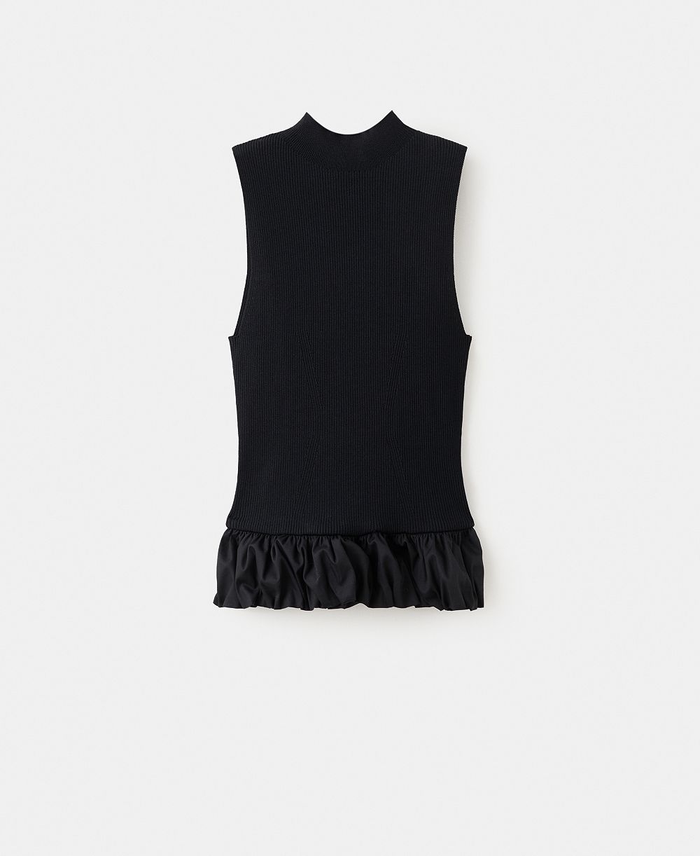 Mango Women's Combined Ruffle Top