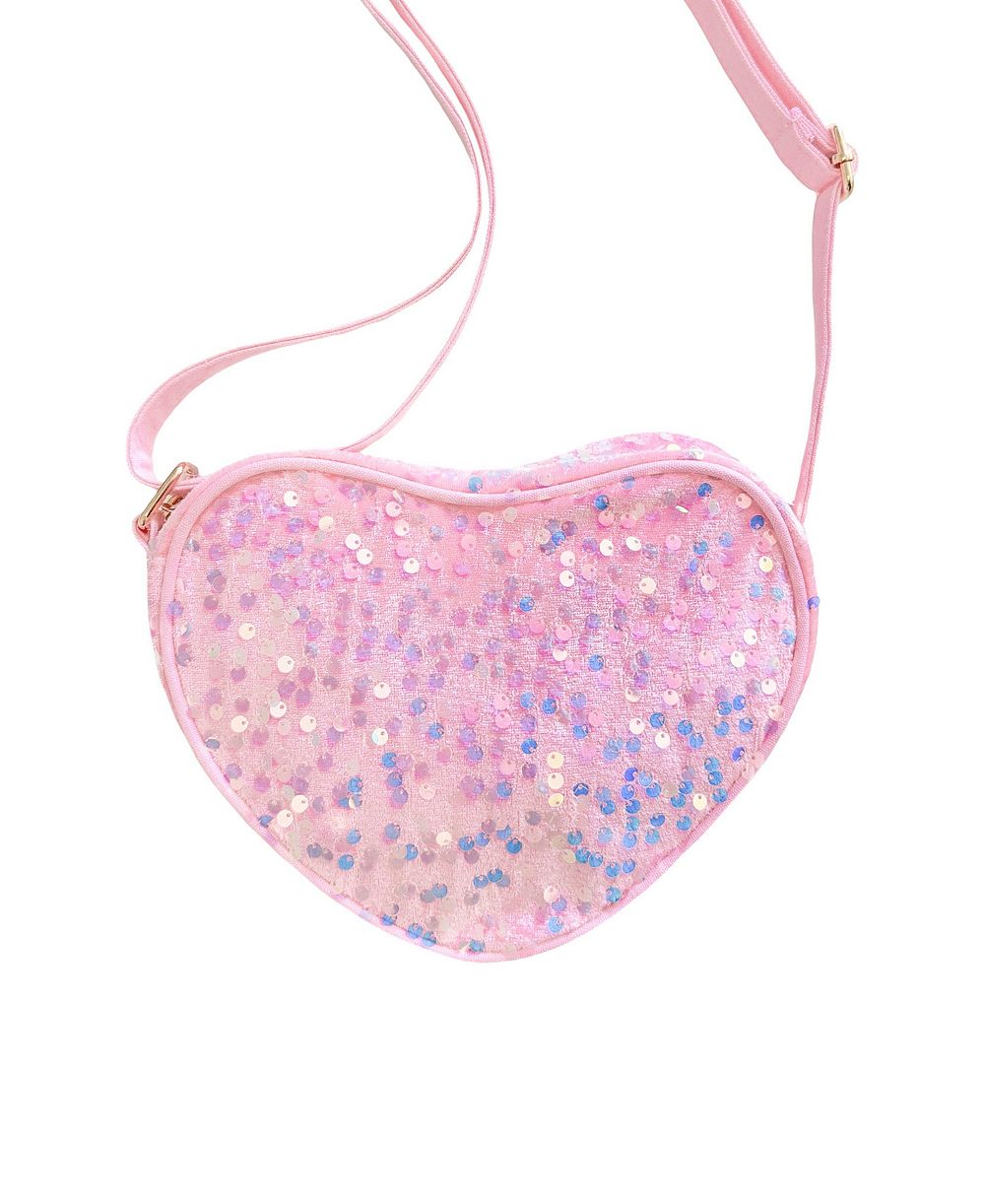Сумка Bits & Bows Girls Sparkle Heart Pink