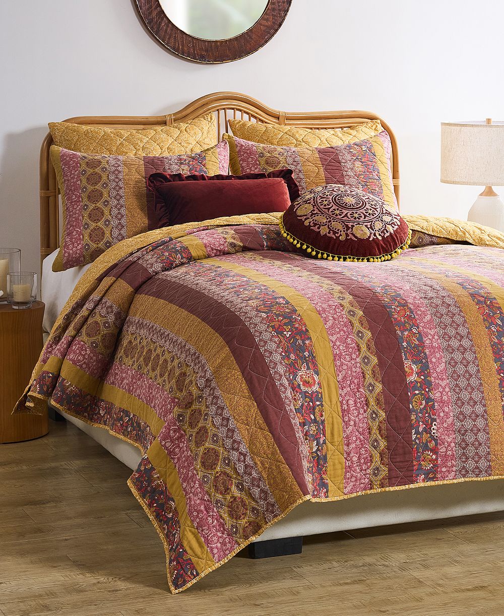 Greenland Home Fashions Marigold Vintage Boho 2-Pc. Quilt Set, Twin