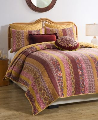 Greenland Home Fashions Marigold Vintage Boho 2-Pc. Quilt Set, Twin