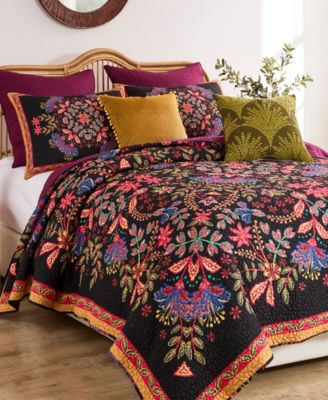 Greenland Home Fashions Jessa Vintage Boho 3-Pc. Quilt Set, Full/Queen