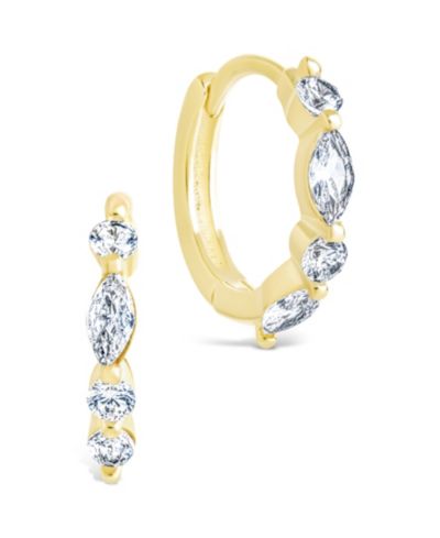 Sterling Forever Микро-кольца Kensington из стерлингового серебра