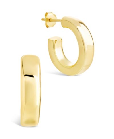 Sterling Forever Sterling Silver Marisa Polished Stud Earrings