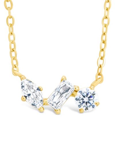 Sterling Forever Trio Pendant Necklaces