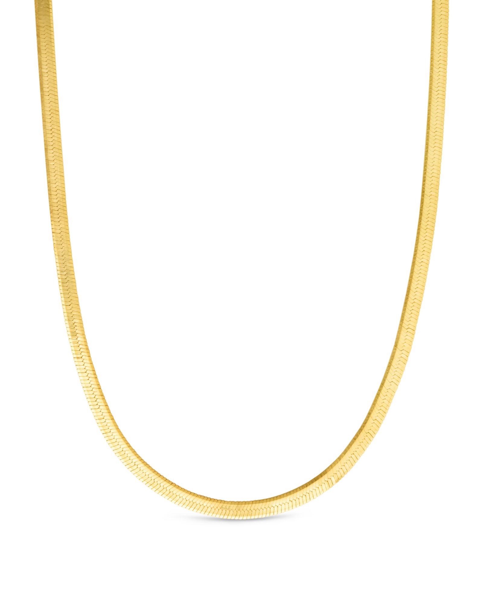 Sterling Forever Thin Herringbone ожерелье