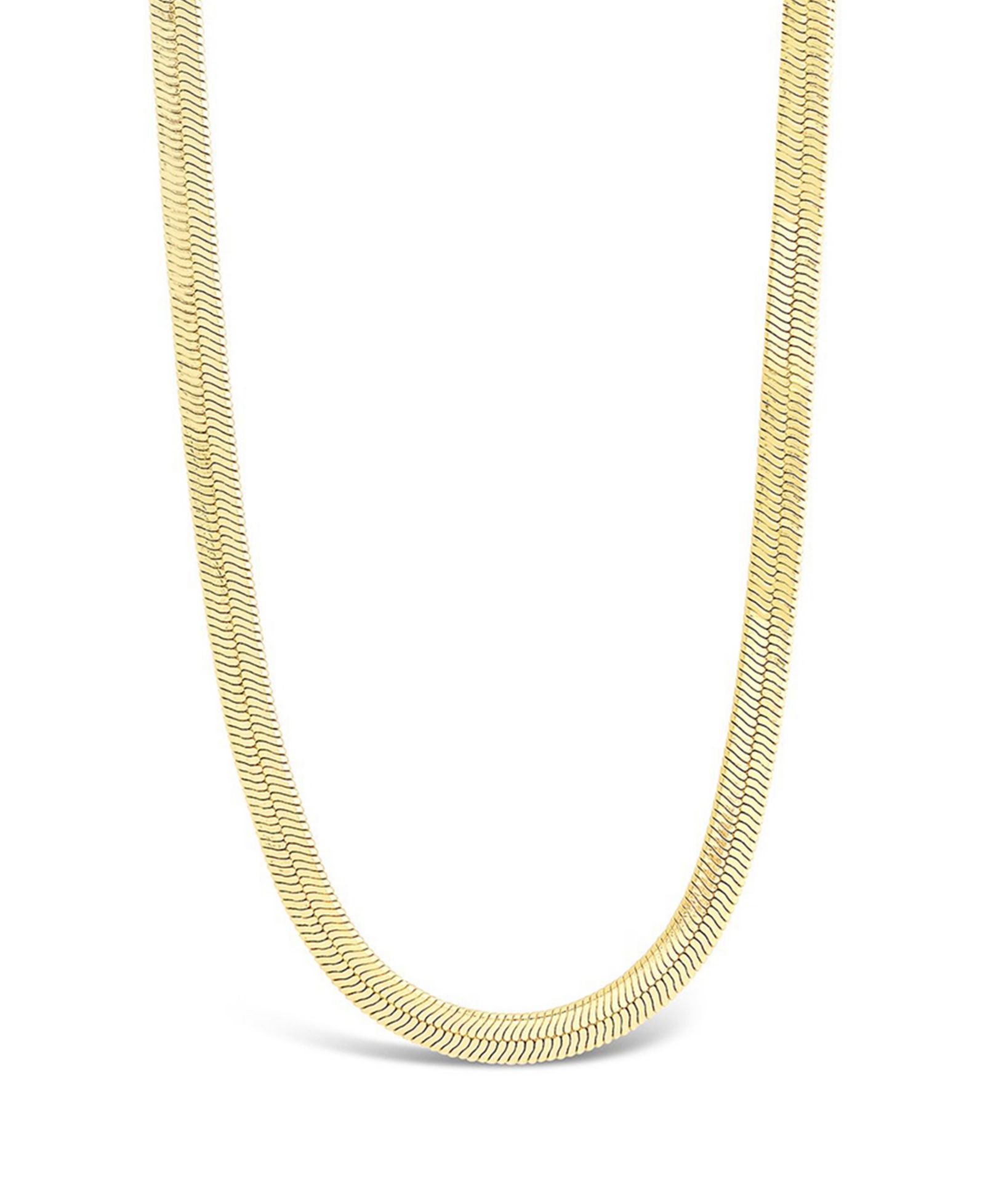 Цепочка Sterling Forever Thick Herringbone