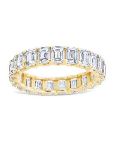 Sterling Forever Rio Baguette Cubic Zirconia Ring