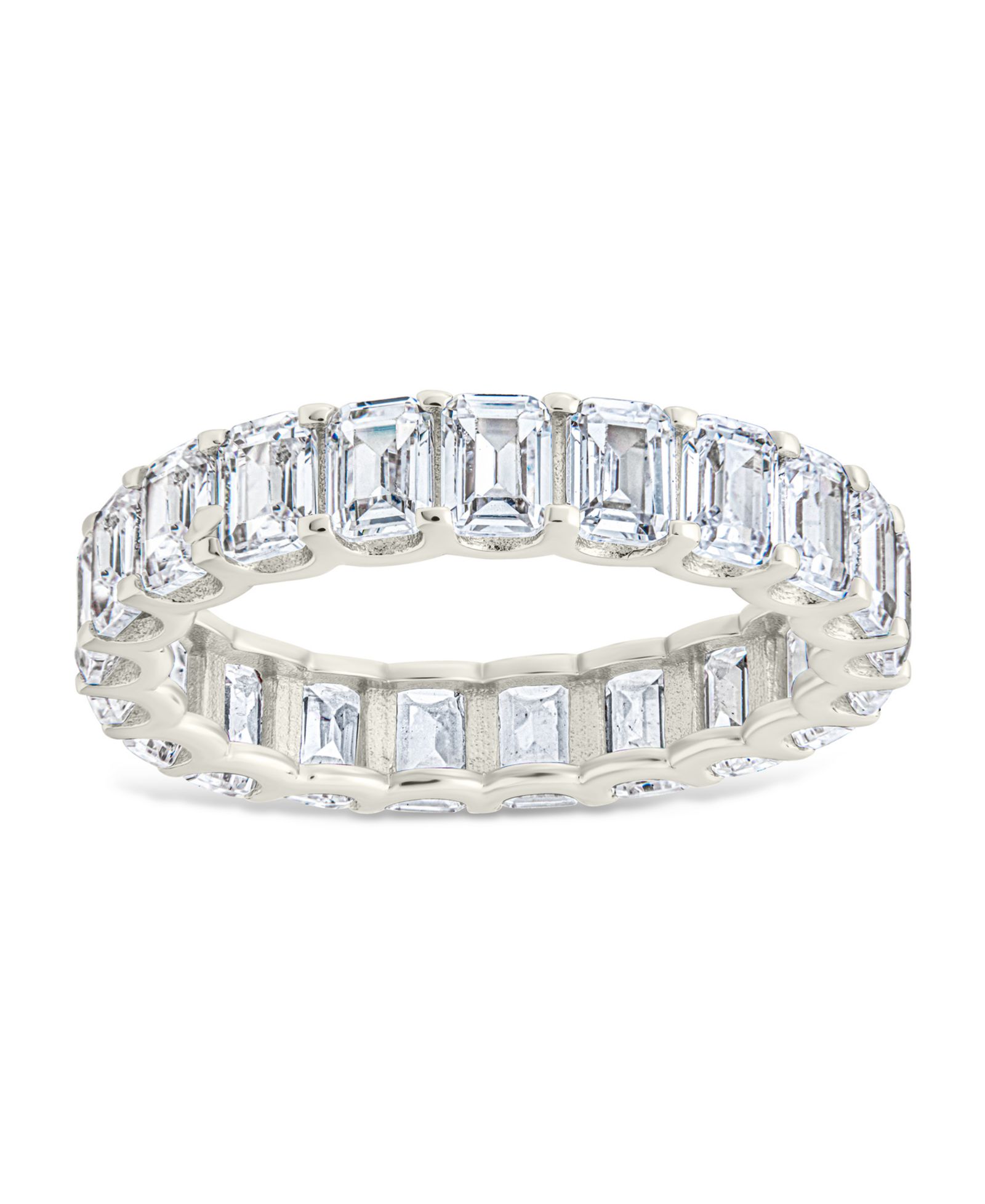 Кольцо Sterling Forever Rio Baguette Cubic Zirconia