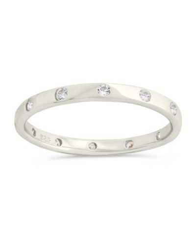 Кольцо Sterling Forever Mindy Cubic Zirconia Studded