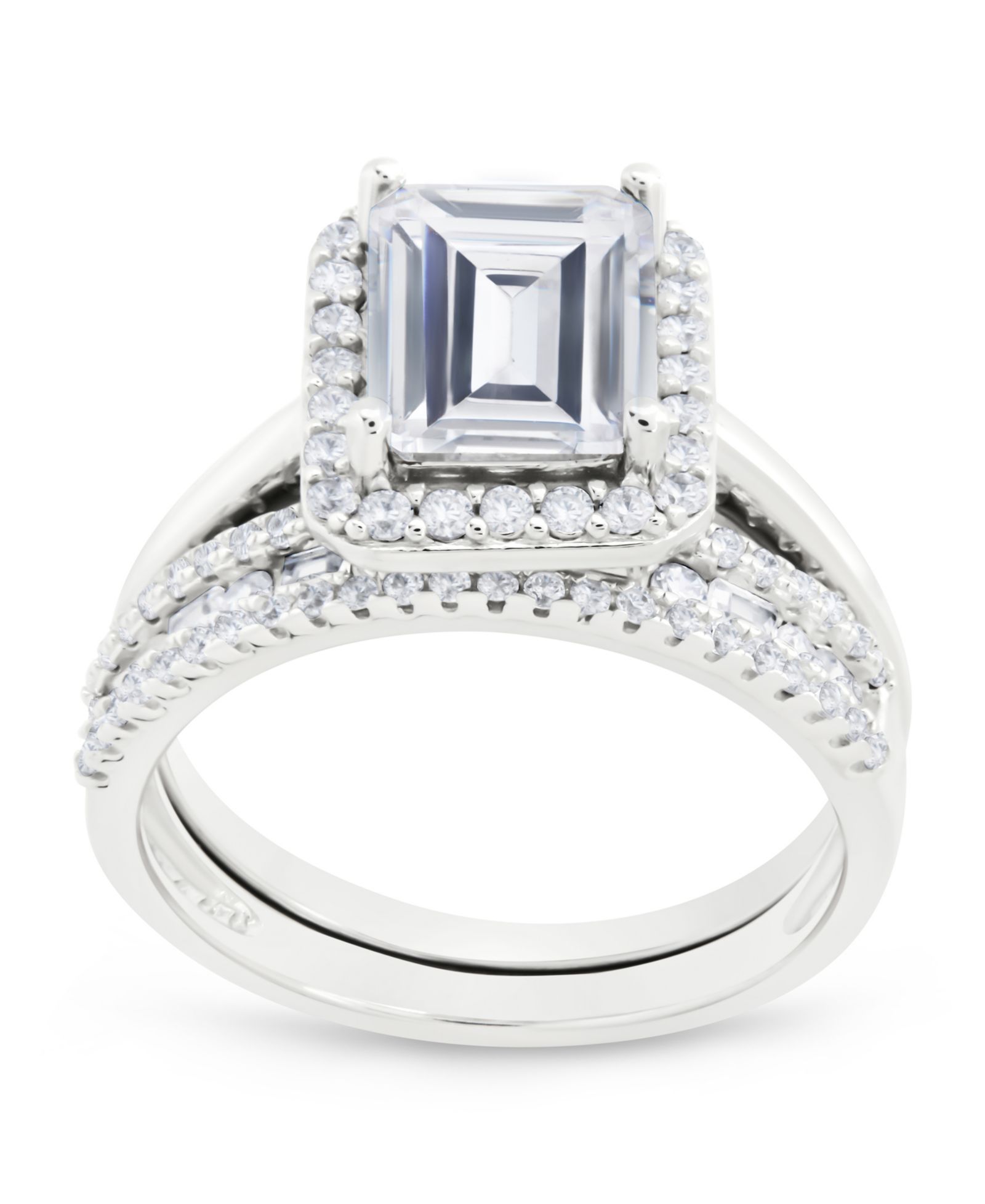 Sterling Forever кольцо Arden Cubic Zirconia