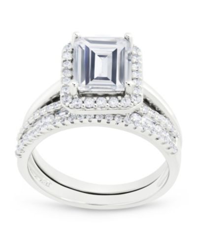 Sterling Forever кольцо Arden Cubic Zirconia