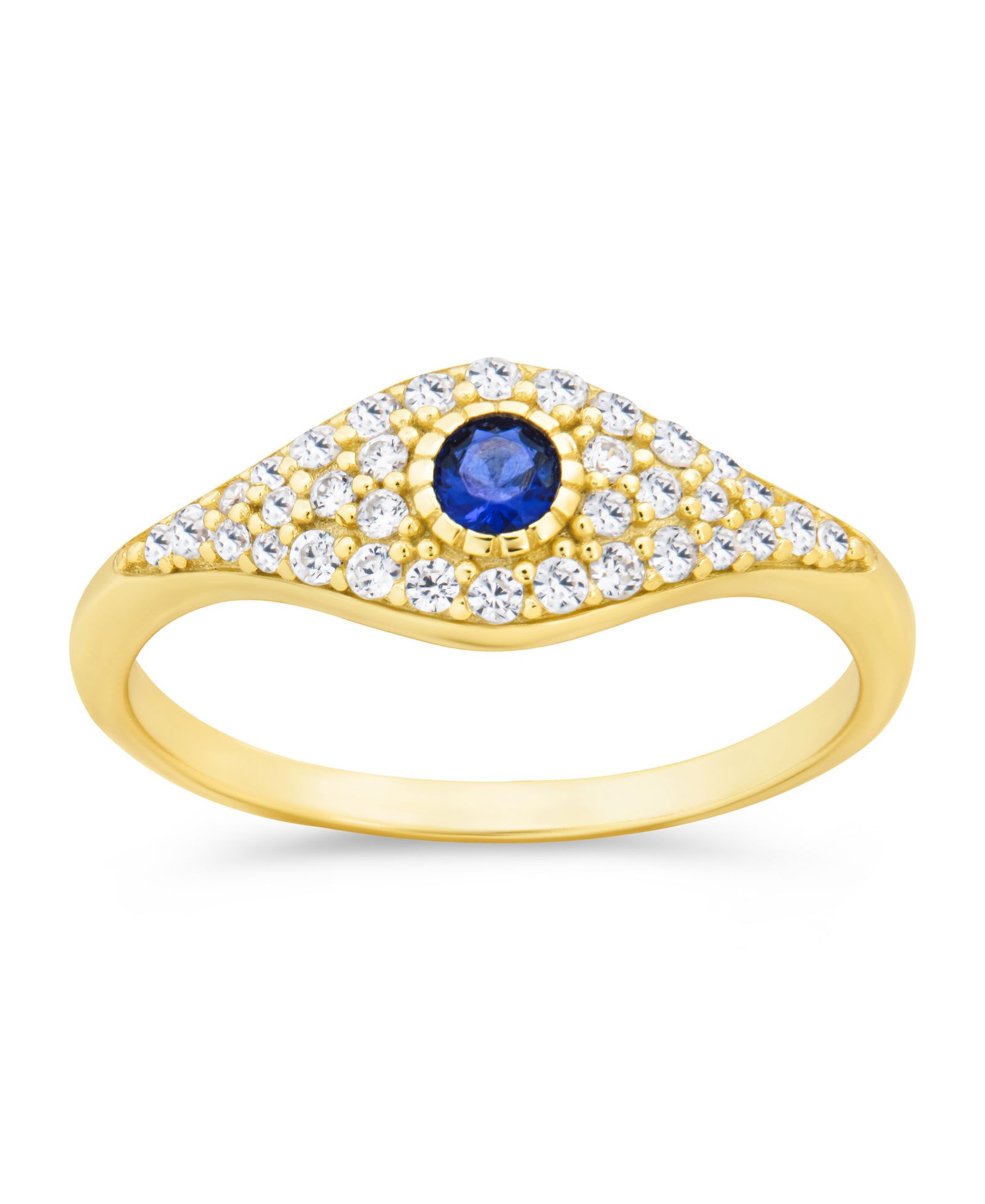 Кольцо Sterling Forever Mozzie Evil Eye