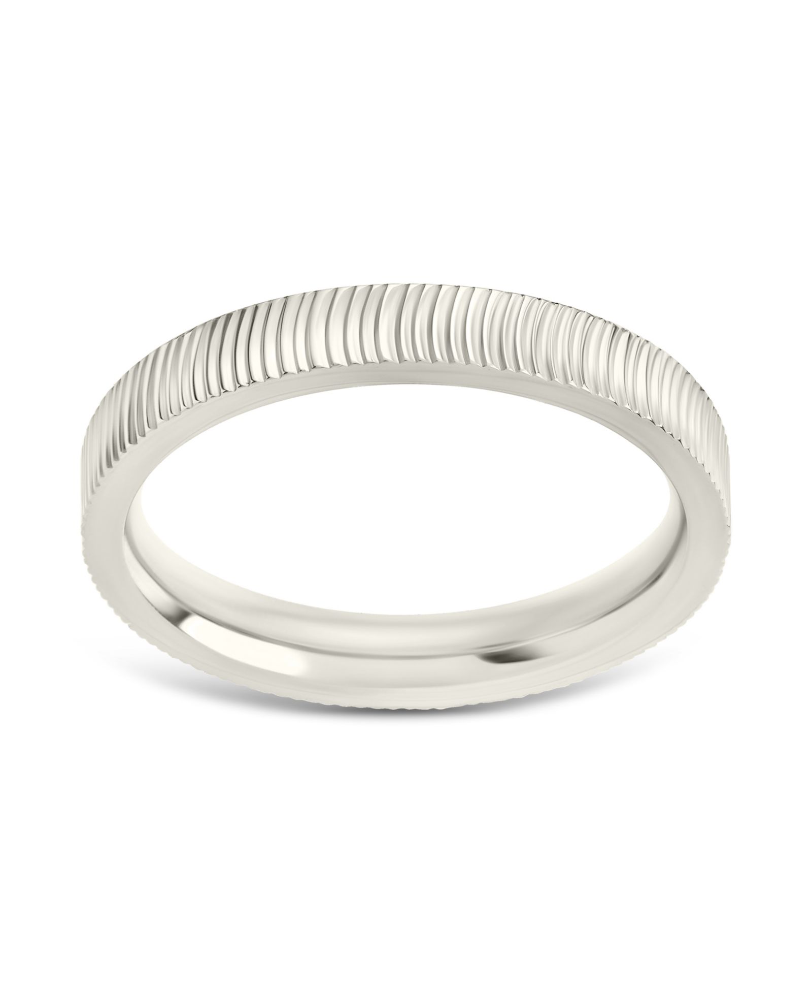 Кольцо Sterling Forever Herringbone Rib