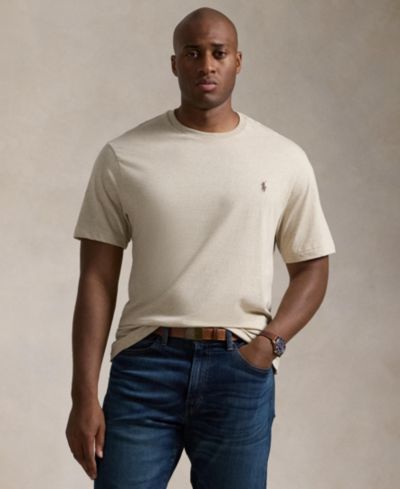 Polo Ralph Lauren Men's Big & Tall The Iconic Mesh T-Shirt