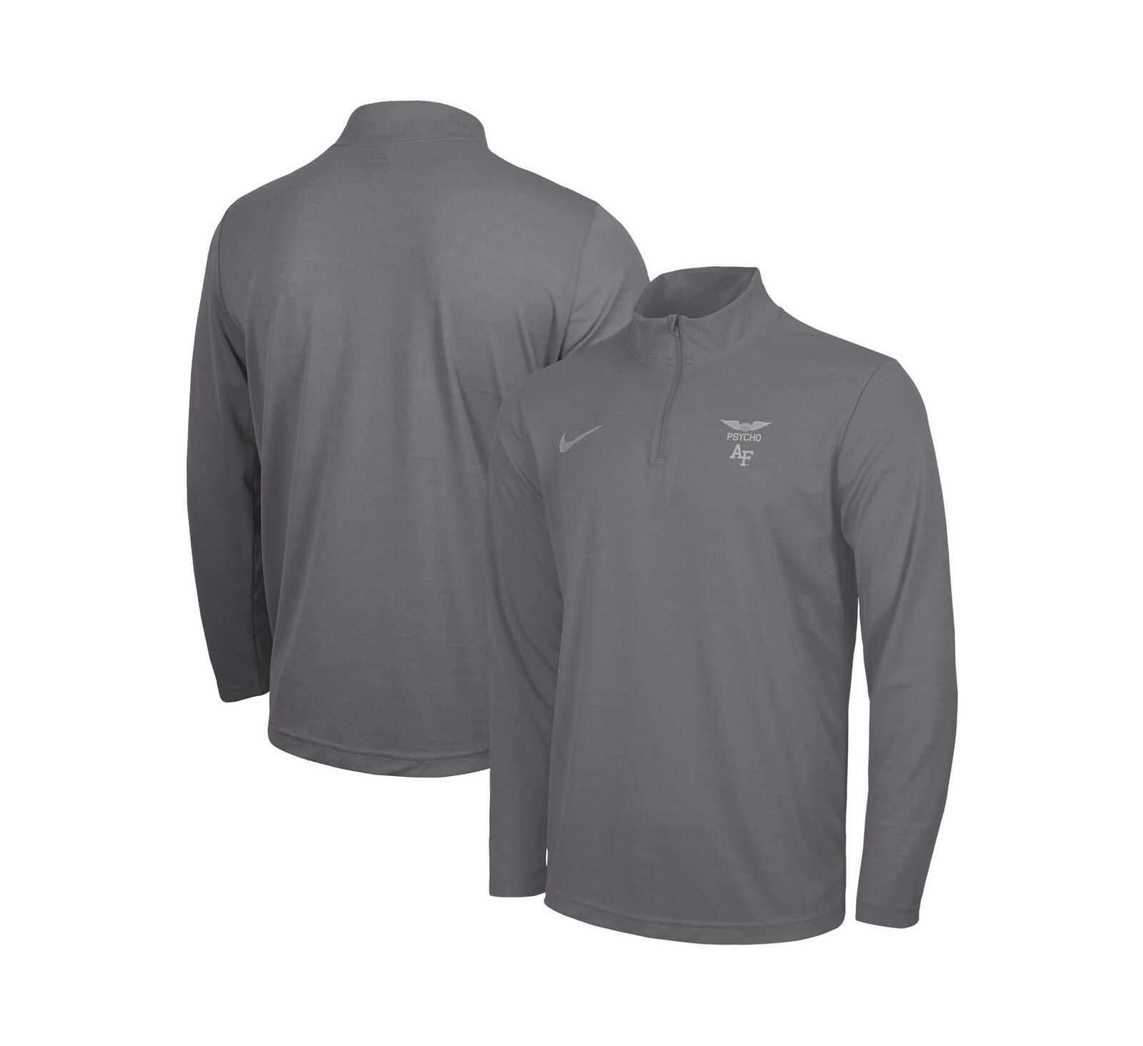 Мужской свитшот Nike Air Force Falcons APLS Dri-FIT, на молнии, угольный