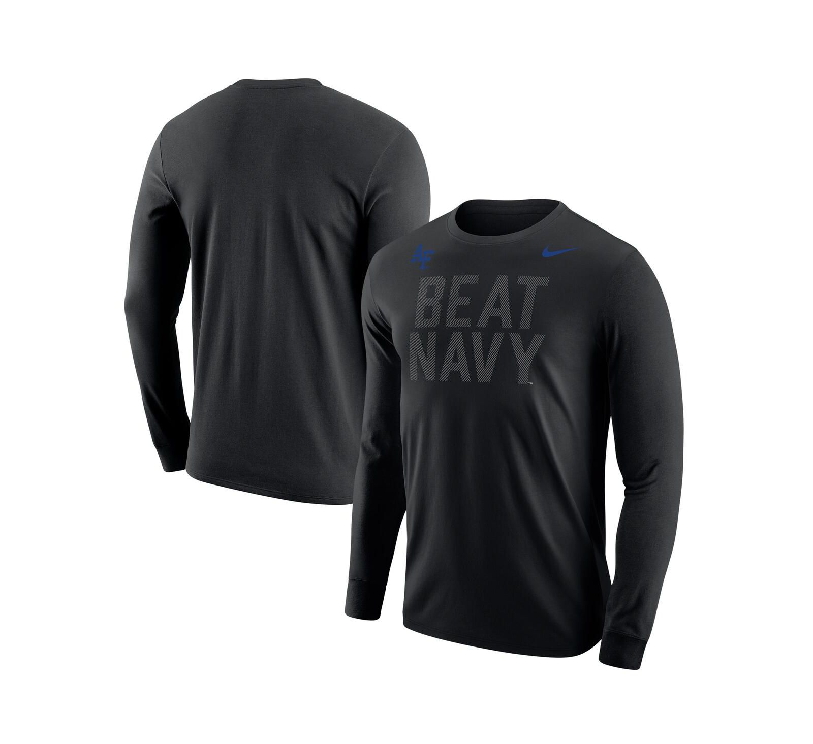 Мужская футболка Nike Air Force Falcons Collection Rivalry Long Sleeve