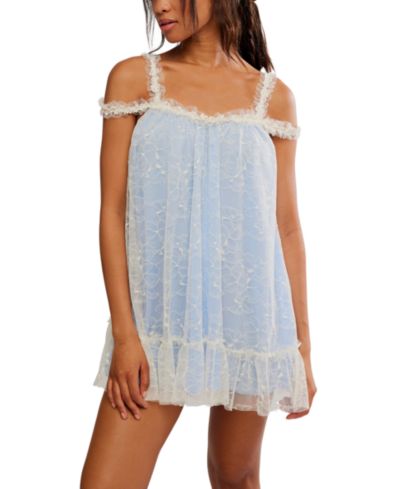 Free People Женское мини-платье slip dress Heartbreaker