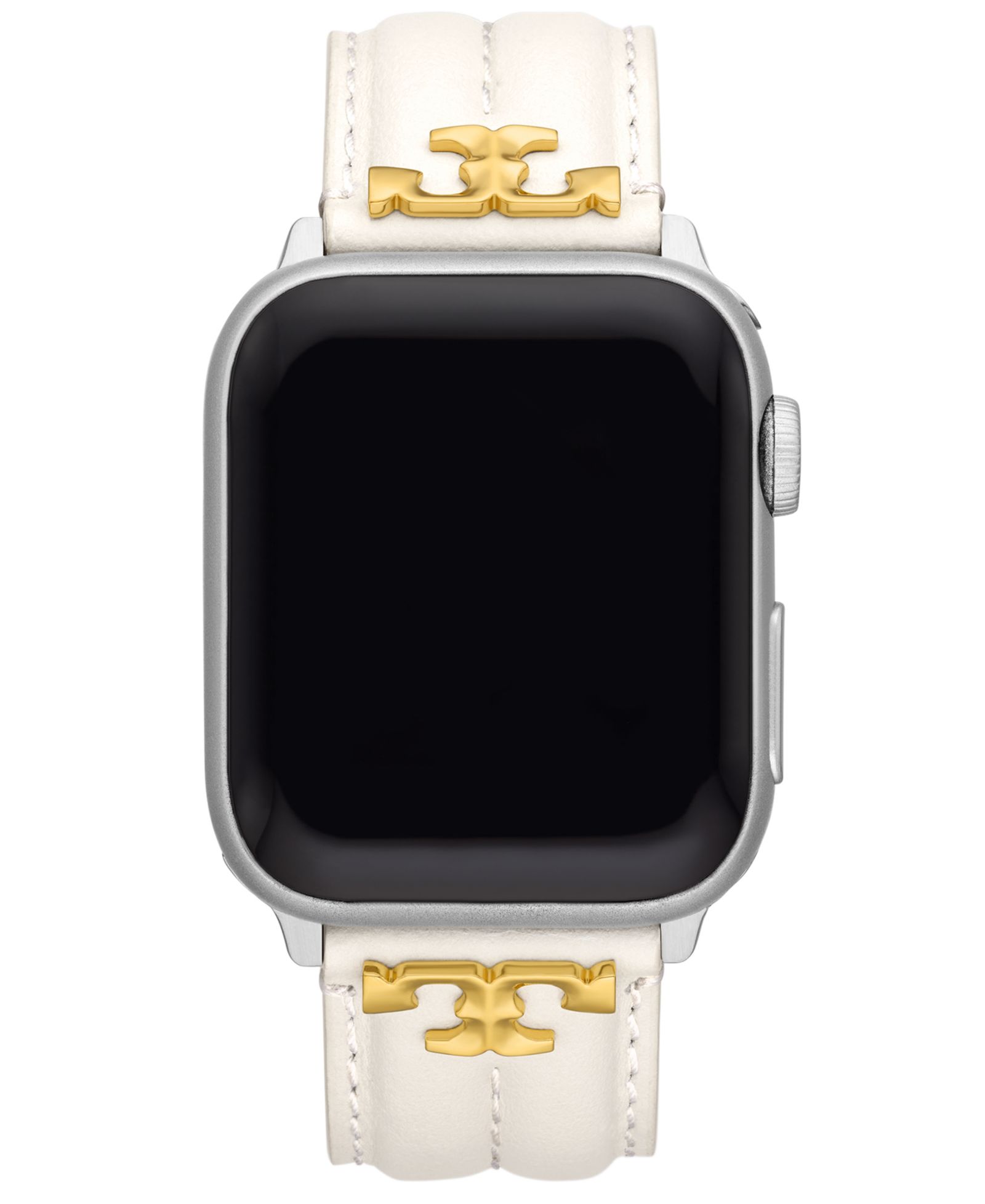 Кожаный ремешок Tory Burch для Apple Watch, 38-45mm, айвори