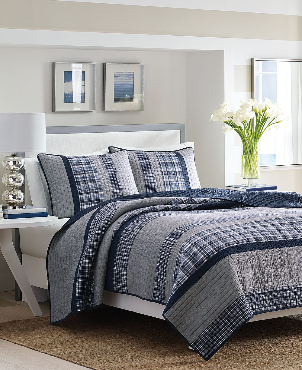 Nautica Adelson Cotton Woven Reversible Quilt, King