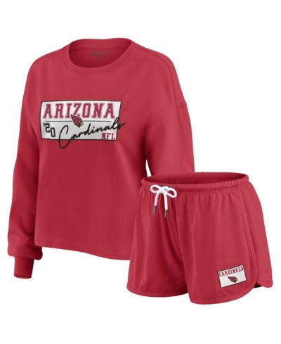 WEAR by Erin Andrews Женский комплект: рубашка-джерси Arizona Cardinals и шорты