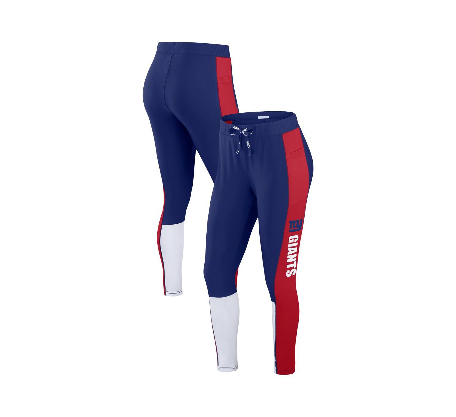 WEAR by Erin Andrews Женские леггинсы New York Giants с цветовым блоком