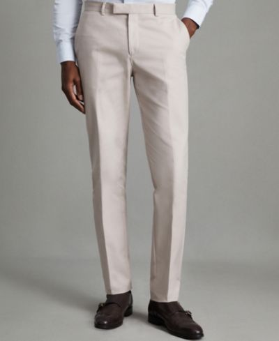 REISS Мужские брюки Eastbury Slim Fit из смесового хлопка