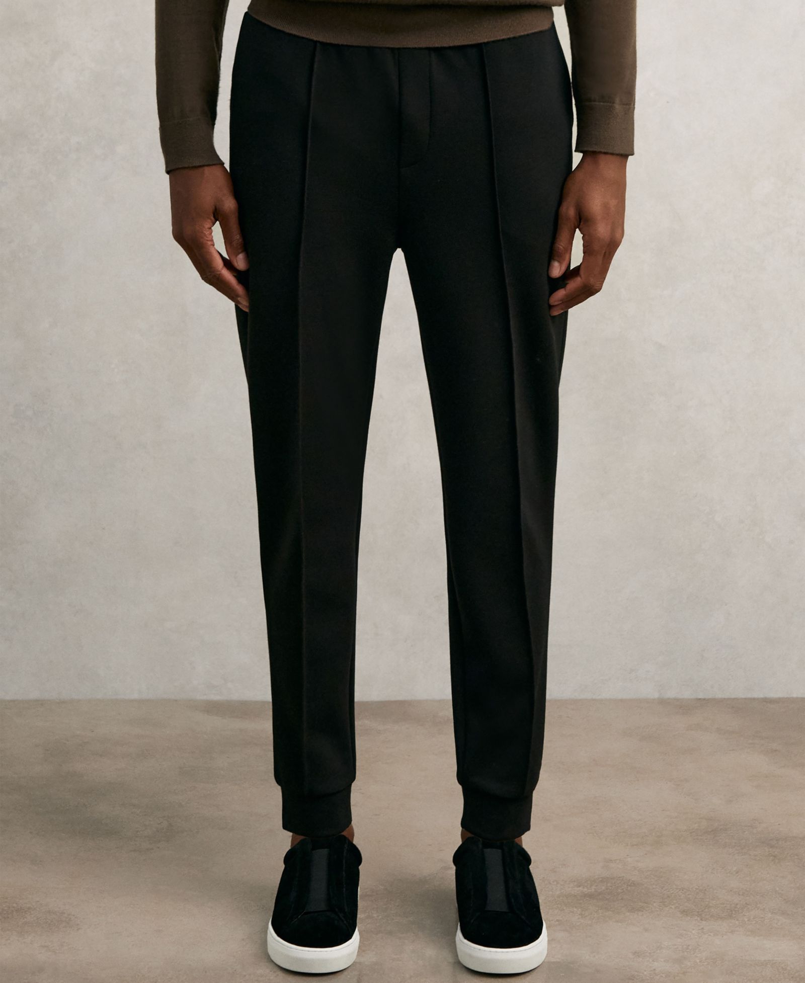 Мужские джоггеры REISS Premier Stretch-Jersey Tailored