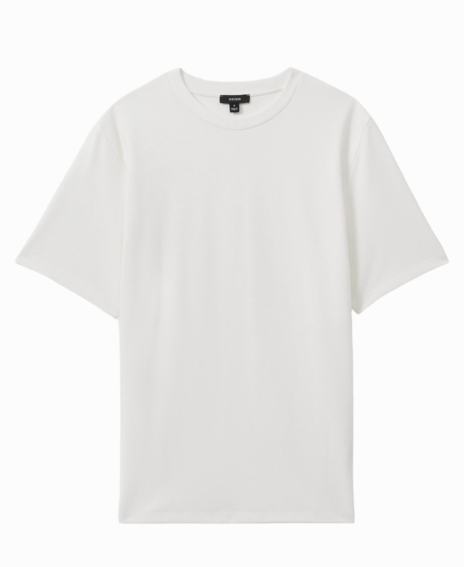 Мужская футболка REISS Wick Textured Crew-Neck