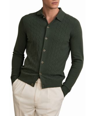 Мужской шерстяной кардиган REISS